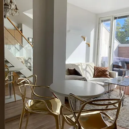 Cozy Penthouse Loft Apartment Helsinki